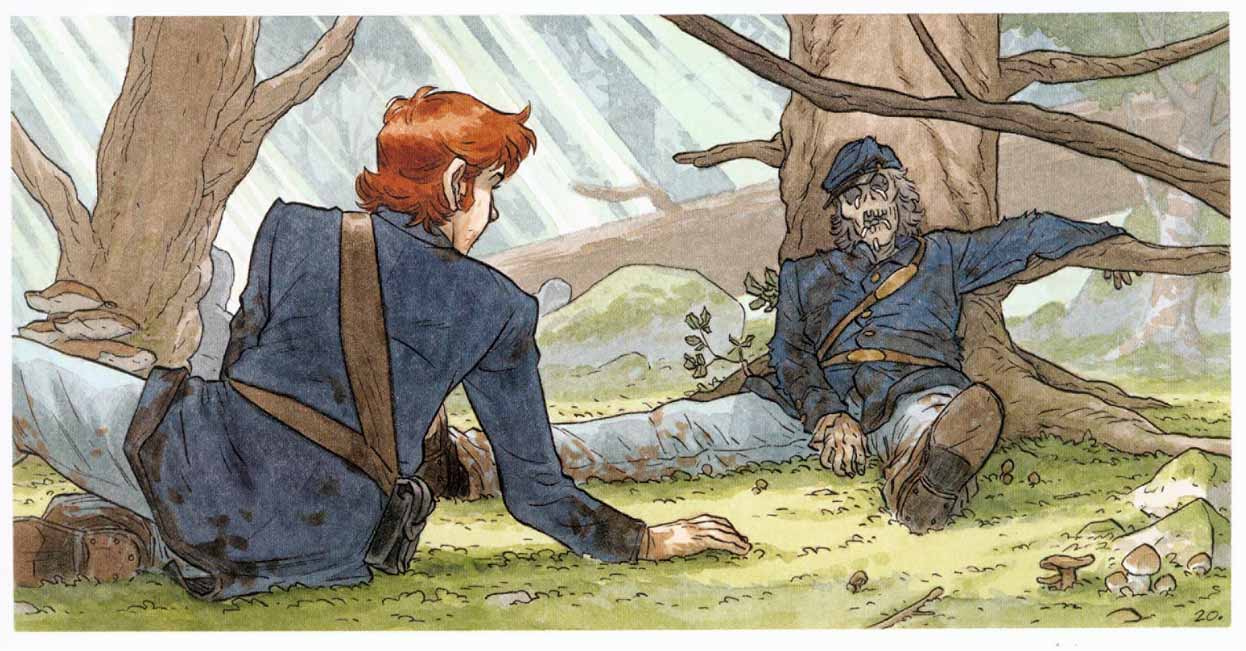 
'El soldado', cómo convertir un libro militarista en todo lo contrario