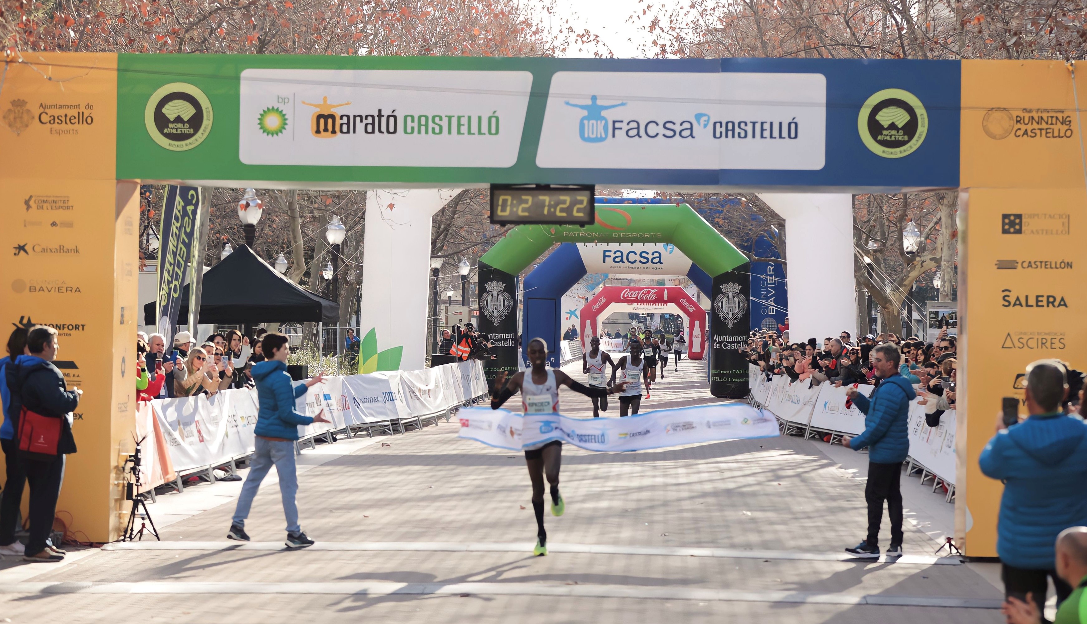El keniano Kiproech y la ugandesa Cheptoyek vencen en el 10k de Castelló