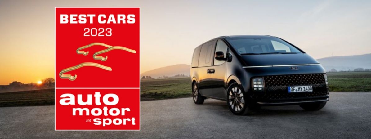 El Hyundai Staria repite éxito en los premios “Best Cars”
