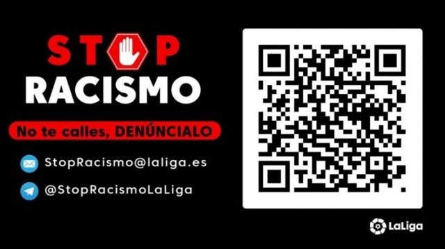 LaLiga activa nuevos canales de denuncia contra el racismo y la violencia