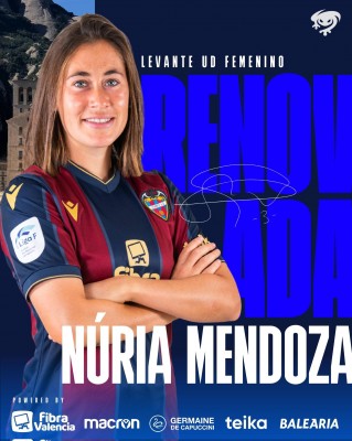 El Levante Femenino renueva a Mendoza por dos temporadas