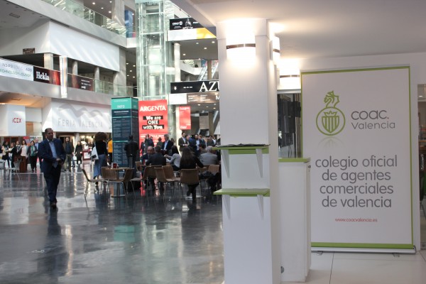 El Colegio Oficial de Agentes Comerciales de Valencia, en Cevisama