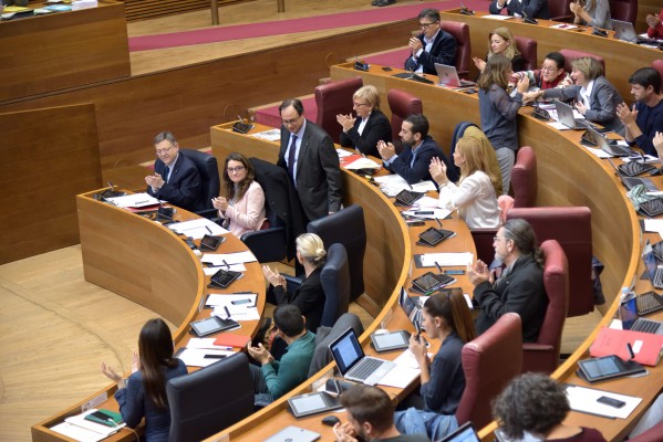 Les Corts rechazan las enmiendas a la totalidad de PP y C's a los presupuestos de la Generalitat