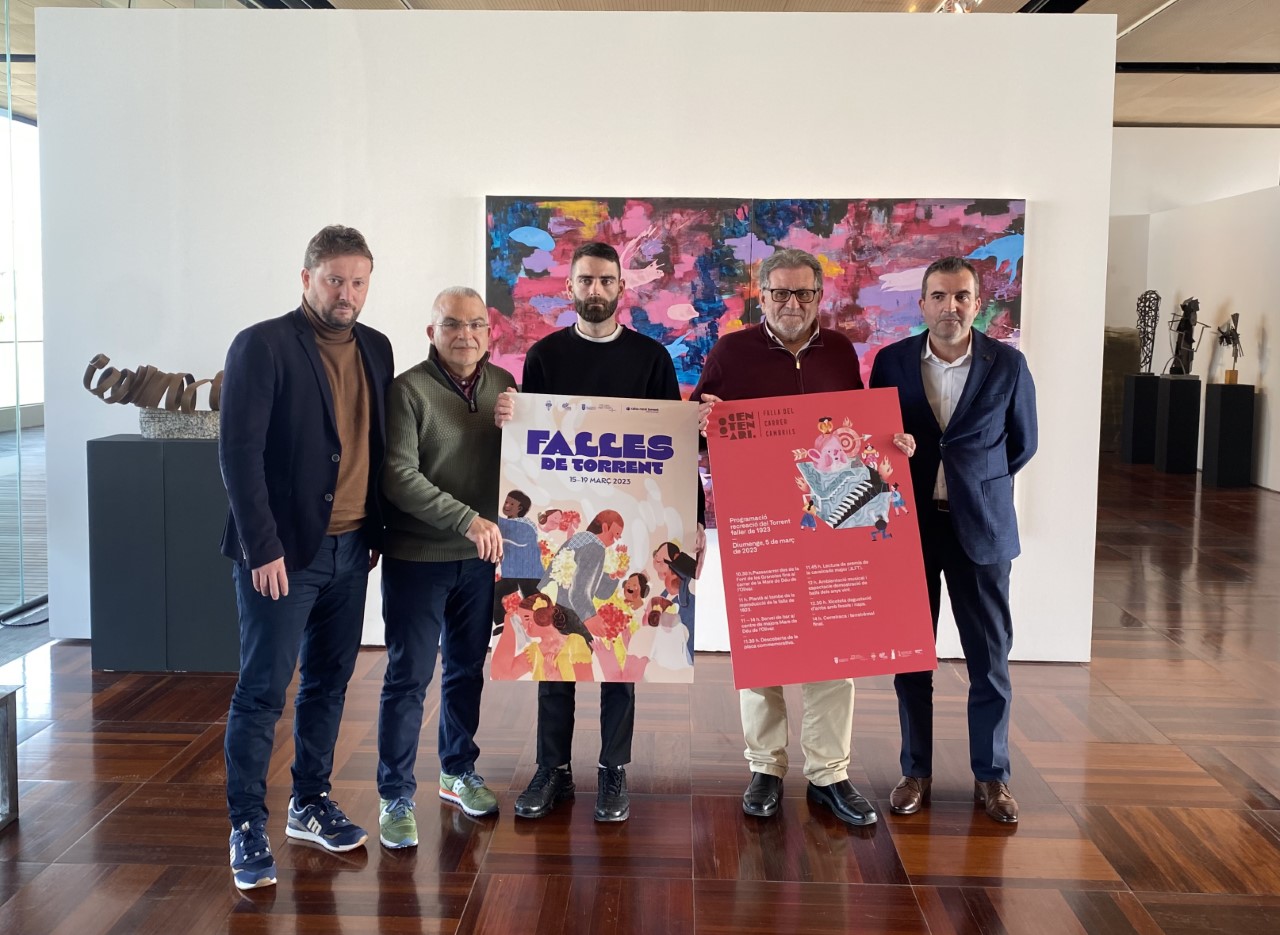 Presentación de la programación de las Fallas. Foto: VP - 