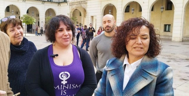 PSOE y UP promueven una iniciativa política en defensa de los avances feministas en Alicante