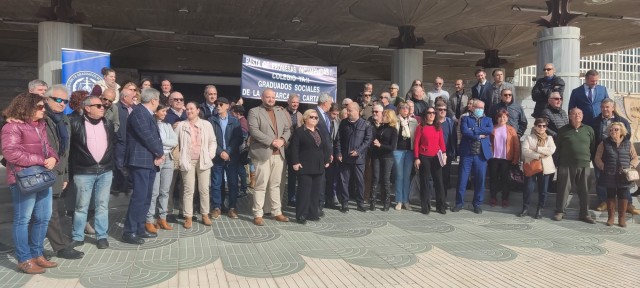 Los Graduados Sociales de Cartagena están hartos de promesas incumplidas: 