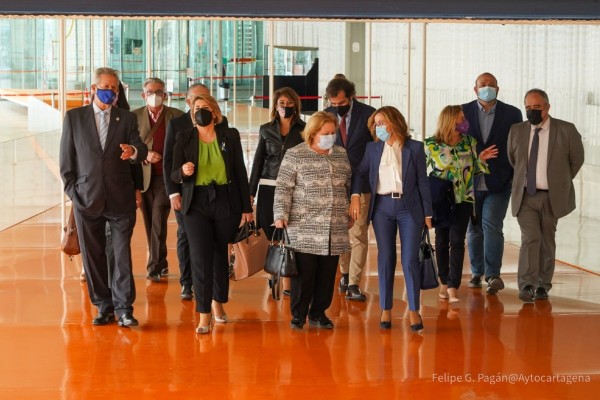 Los Graduados Sociales de Cartagena se concentran en la Asamblea tras 