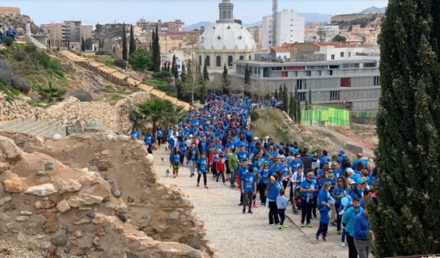 El centro histórico de Cartagena acoge el domingo 26 de marzo la III Ruta 'Autismo Somos Todos'