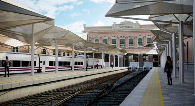 La línea de tren entre Murcia y Cartagena se reforzará con 7 convoyes más por trayecto