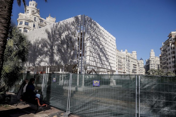 El PP critica que el Ayuntamiento de València gaste 17.000 euros en preparar la base del Ágora para la falla