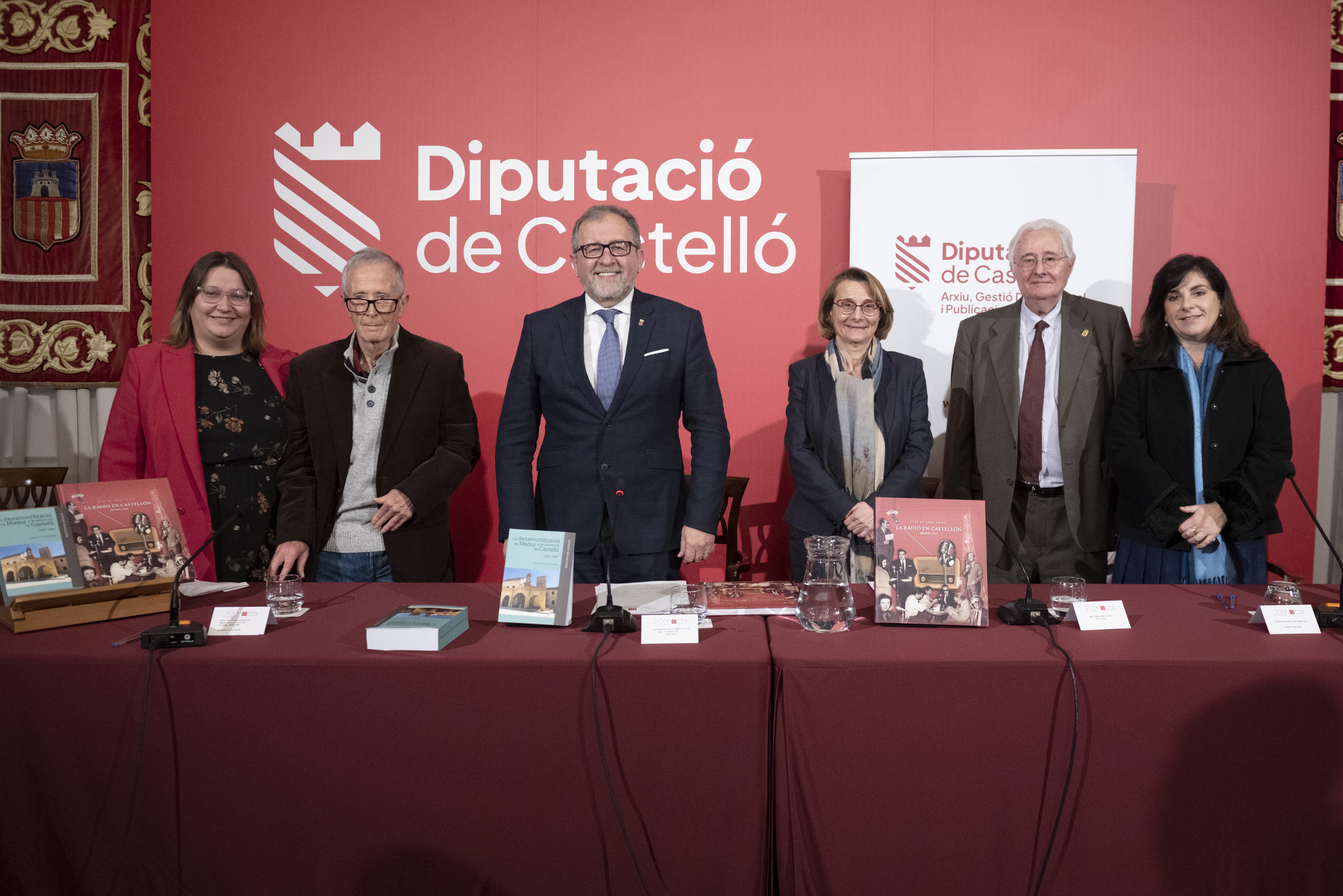 Joaquim Comas i José María Arquimbau aborden en dos llibres la història de Castelló