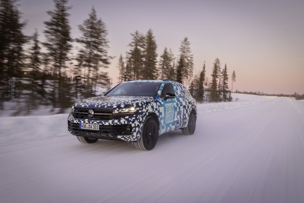 Últimas pruebas del nuevo Touareg cerca del Círculo Polar Ártico
