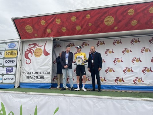 Tadej Pogacar, campeón a lo grande en Andalucía