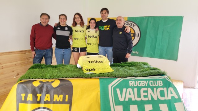 Rugby Turia presenta su nueva equipación homenajeando sus raíces con el mapa de Valencia