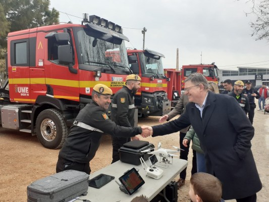 Puig destaca la Comunitat Valenciana como referente en Europa ante las emergencias