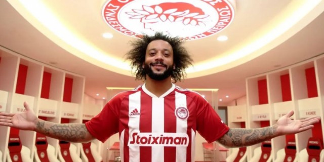 Marcelo rescinde su contrato con Olympiacos de Grecia
