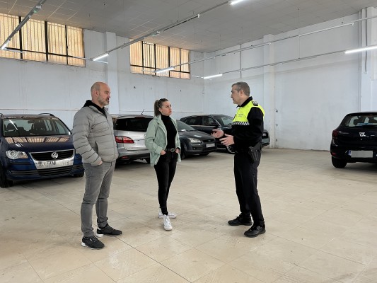 La Vall d'Uixó traslada el depósito municipal para iniciar las obras del nuevo polideportivo