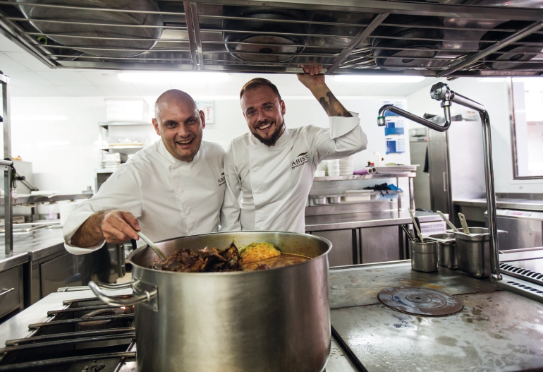 Restaurante Abiss, estrella de mar