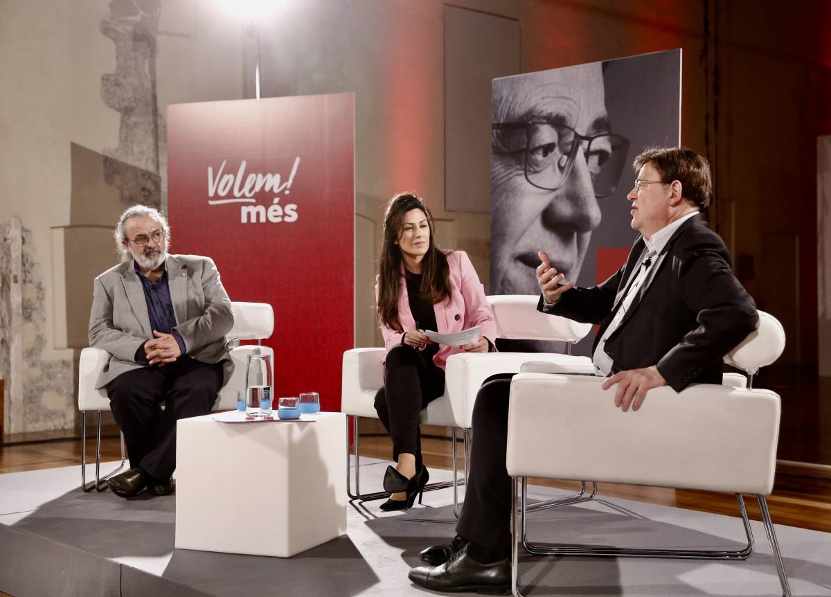 Acto de 'Volem més' con Puig en 2019. Foto: VP - 