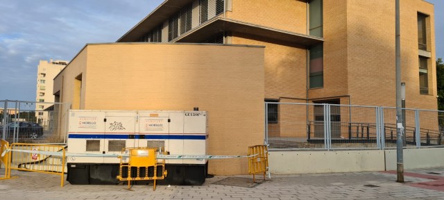 Centros educativos en Alicante: generador en el IES Playa de San Juan, aula hundida en 7 enanitos 