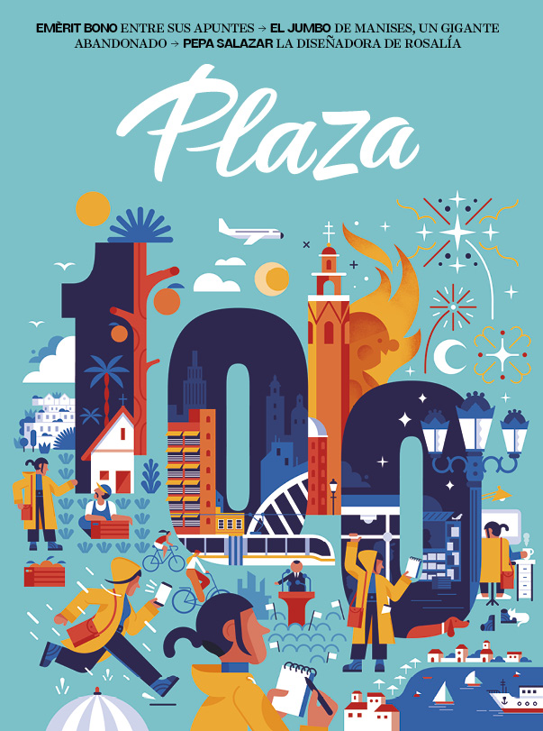 La revista Plaza llega a los 100 números