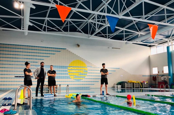 La Fundación Deportiva Municipal finaliza las obras de la piscina cubierta de Font de Sant Lluis