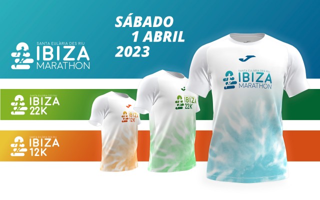 El Santa Eulària Ibiza Marathon presenta sus camisetas oficiales 2023