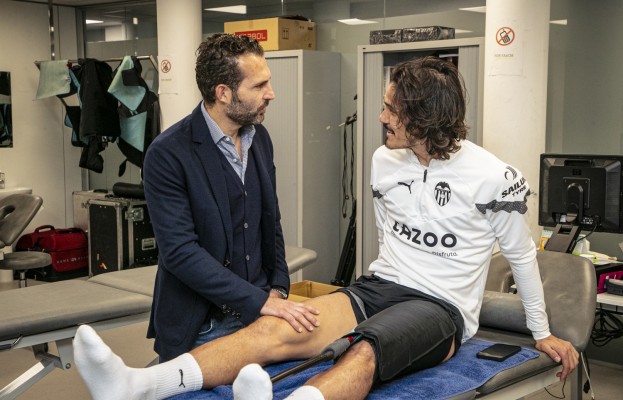 Baraja ya trabaja en la ciudad deportiva de Paterna
