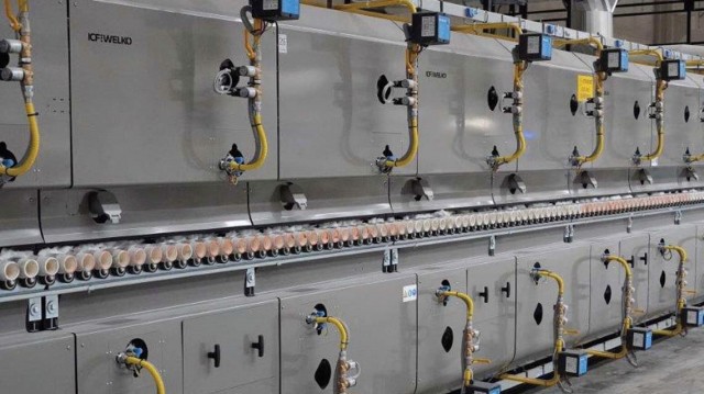ICF & Welko Spa, elegida por Levantina para la instalación de un nuevo  horno para grandes losas