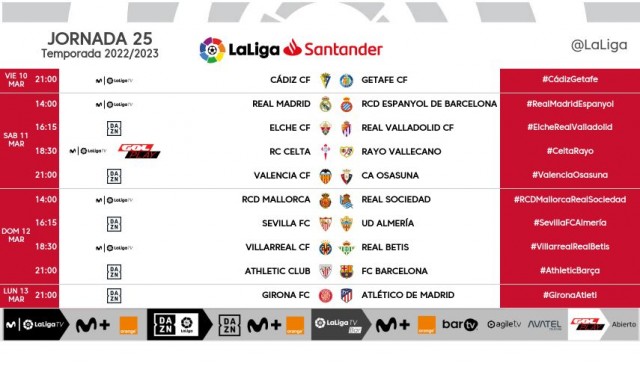 Este es el horario del Valencia CF para enfrentarse a Osasuna