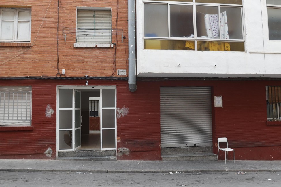 Zona donde se ha producido el tiroteo. Foto: Carme Ripollés - 