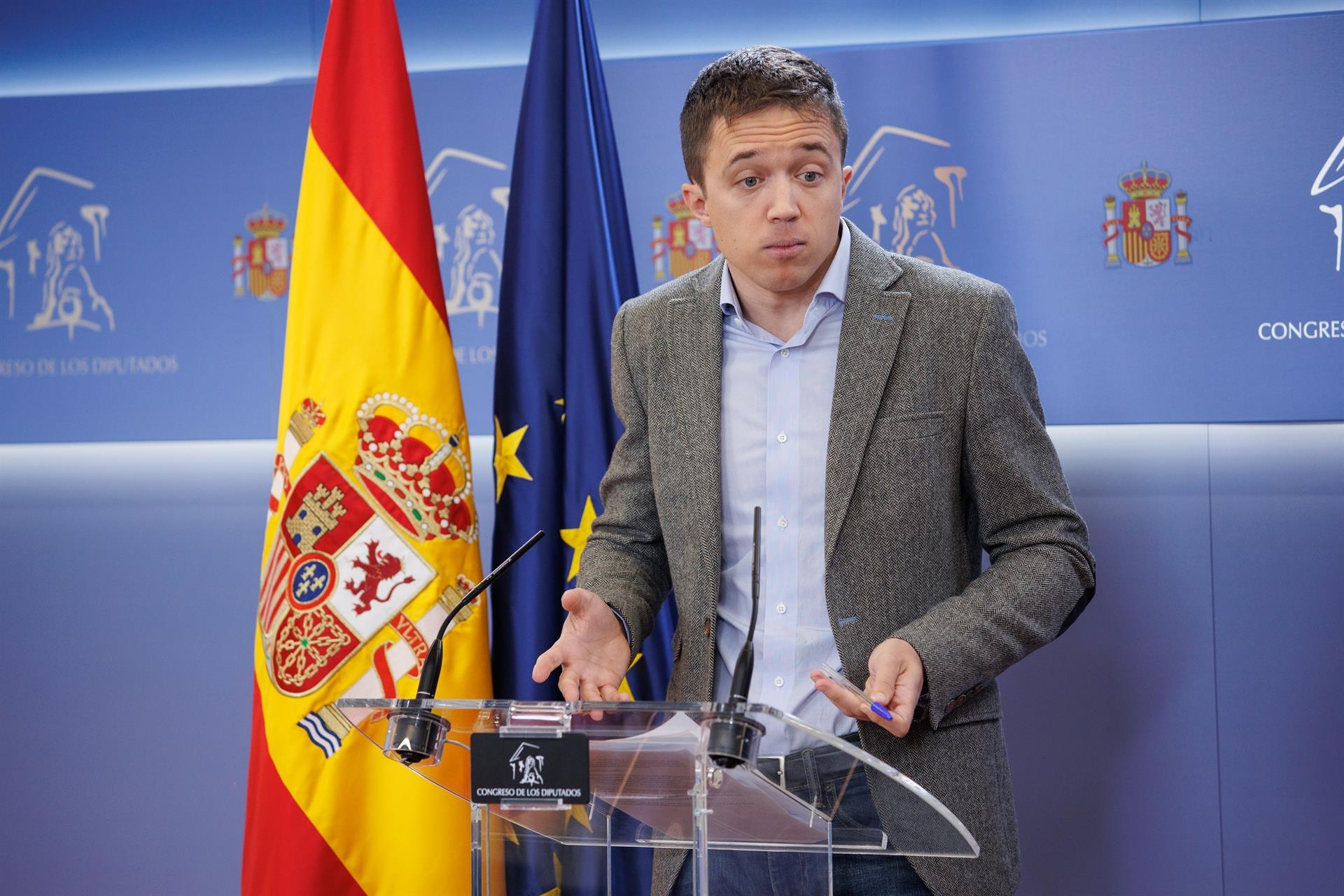 l líder de Más País, Íñigo Errejón - Foto: Alejandro Martínez Vélez - 