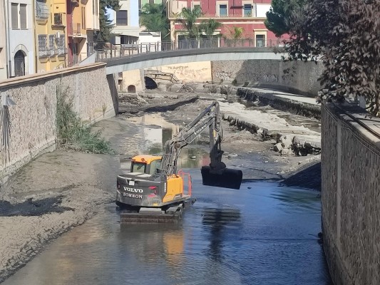La CHS bajará el nivel del río a su paso por Orihuela 
para permitir tareas de limpieza
