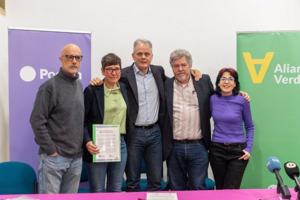 Podem y Alianza Verde concurrirán juntos en las elecciones autonómicas y dejan la puerta abierta a EUPV