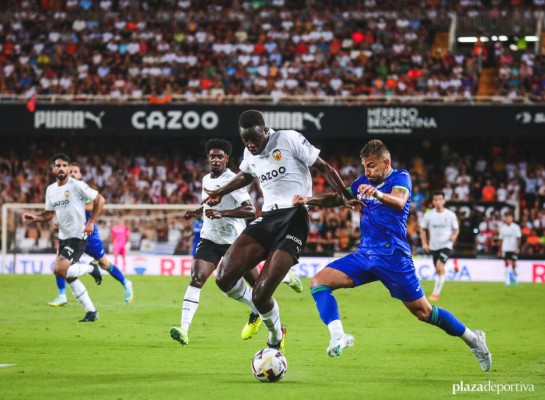 El Valencia empató en la última visita al Getafe
