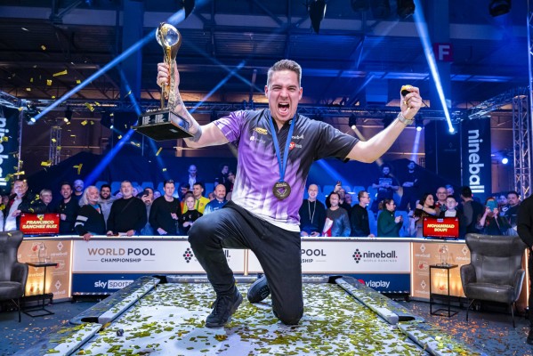 El murciano Francisco Sánchez Ruiz es campeón del mundo de pool bola 9 
