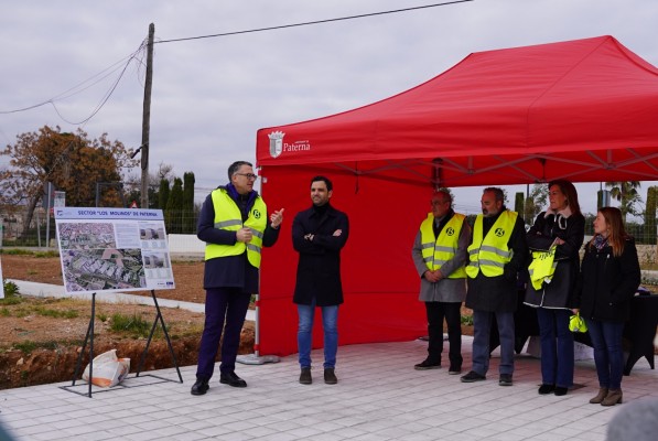 La nueva zona residencial Los Molinos de Paterna tendrá 1.600 viviendas
