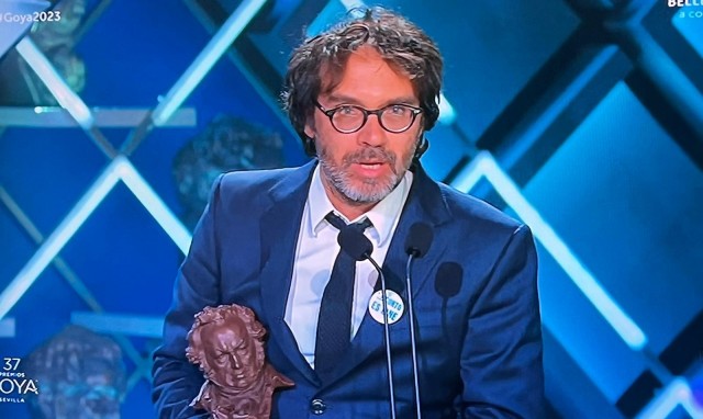 Elías León Siminiani se lleva el Goya a Mejor Corto y se lo dedica a los cines Rex y Floridablanca