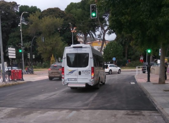 Se abre al tráfico rodado la intersección entre Alfonso XIII y Plaza España tras la reparación de una tubería rota