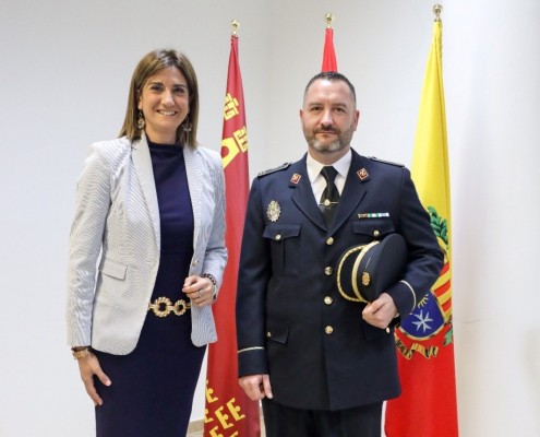 José Velasco toma posesión como nuevo comisario de la Policía Local de Archena