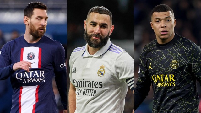 Leo Messi, Karim Benzema y Kylian Mbappé, finalistas al premio 'The Best'