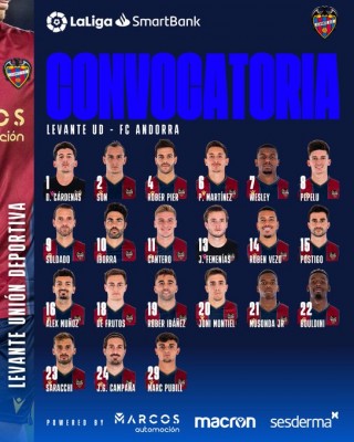 Musonda, novedad en la lista granota para recibir al Andorra