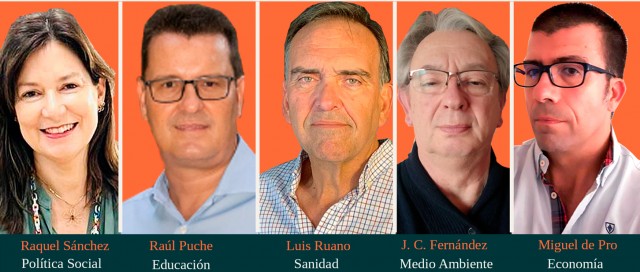 Cinco murcianos se suman al equipo que elaborará el programa electoral de Ciudadanos