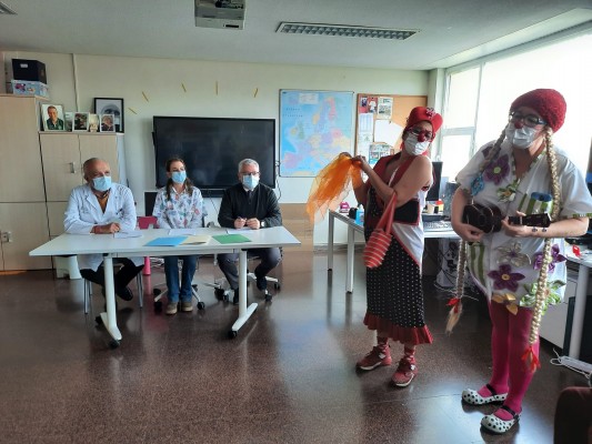 Alicante renueva las actividades lúdicas para los menores del Aula Hospitalaria del Dr. Balmis