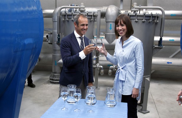 Gandia y Aguas de Valencia ponen en marcha un novedoso método de desnitrificación de agua