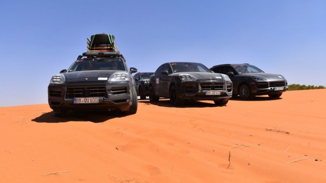 Las pruebas del nuevo Porsche Cayenne llegan a su recta final
