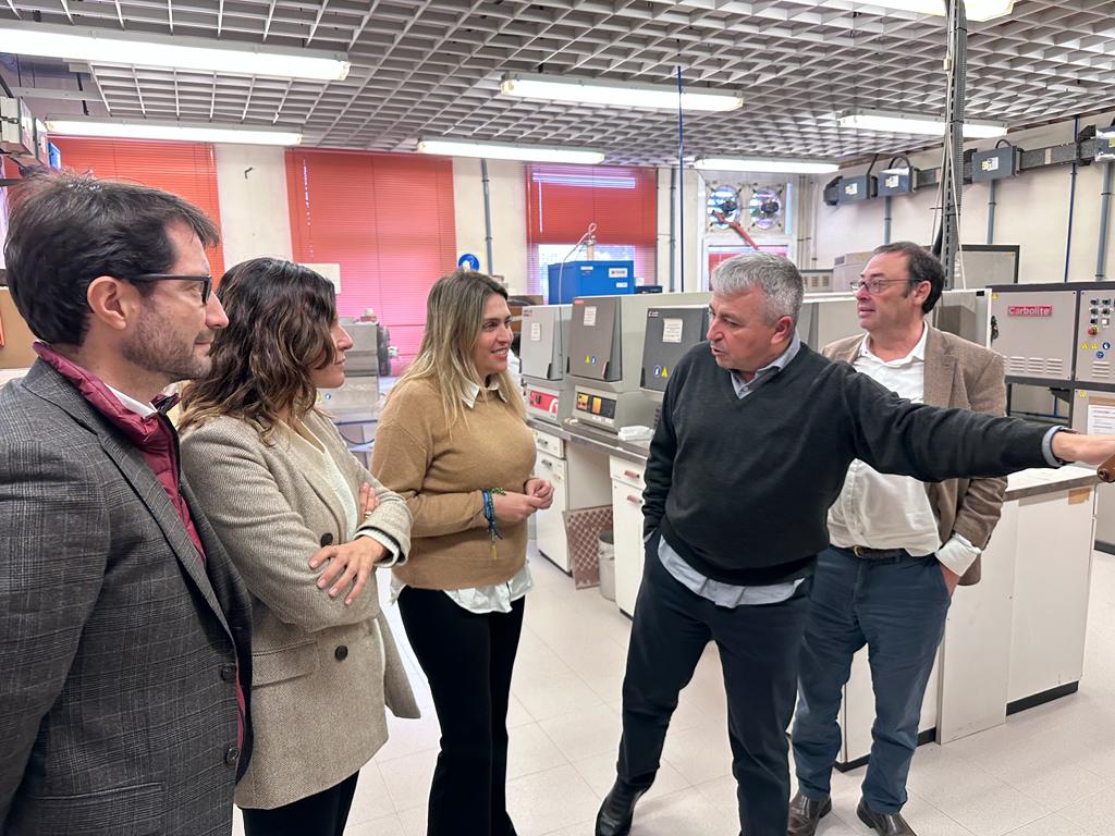 Barrachina se reúne con los dirigentes del ITC para conocer las líneas de investigación del centro