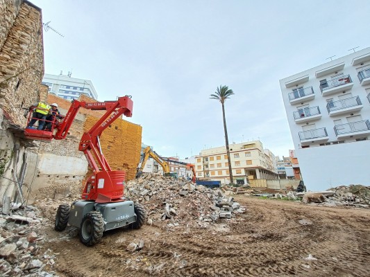 Benicarló construeix un pàrquing amb quasi 70 places per fer més accessible el Mercat