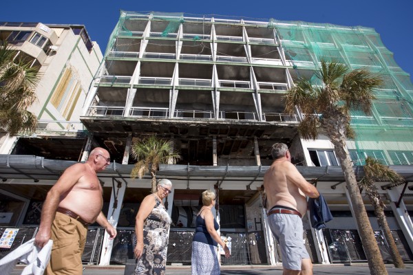 Una joya hotelera en Benidorm maltratada por el abandono
