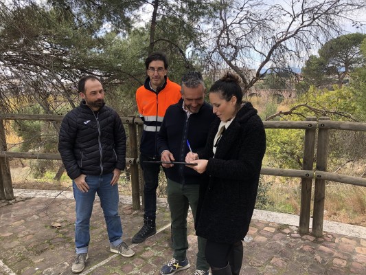 Empiezan las obras del mirador de Santa Quitèria en Almassora